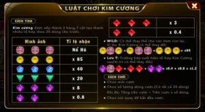 Trò Chơi Nổ Hũ Kim Cương SP666 Săn Hũ Triệu Xu Cực Đã